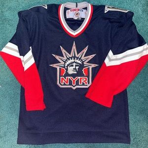 vintage logo New York rangers authentic boys jersey